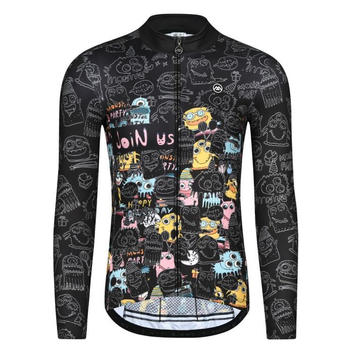 Lifestyle MonsterBlack Summer Long Sleeve Jersey Men