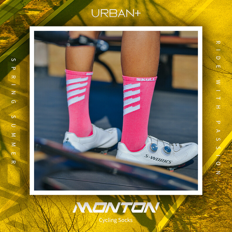Pink High Socks