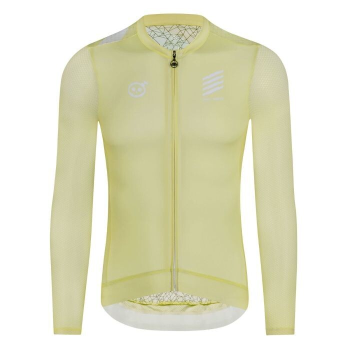 URBAN Yellow Summer Long Sleeve Jersey Men