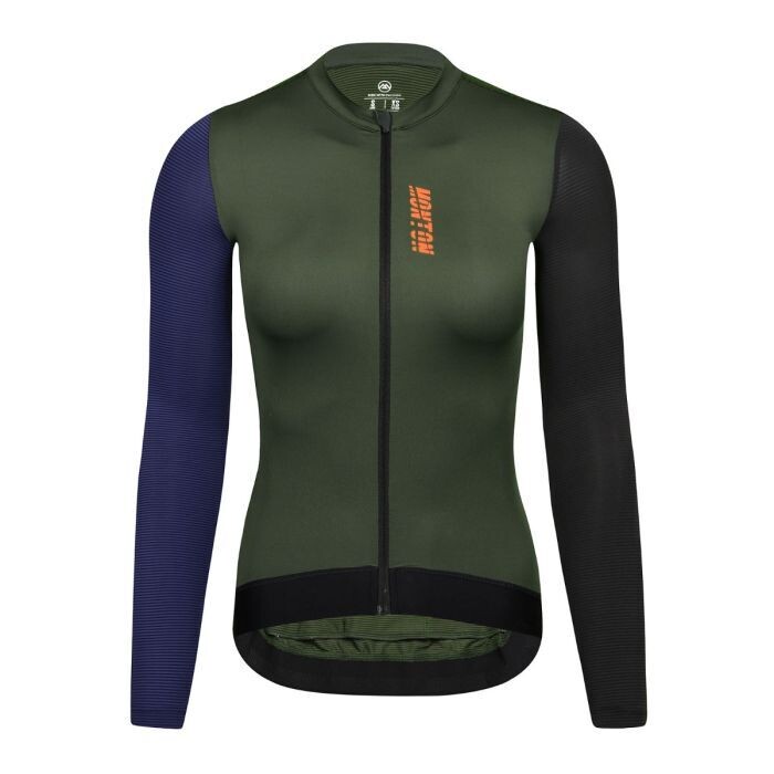 Traveler II Green Summer Long Sleeve Jersey Women