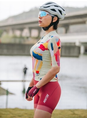 SEIKI Short Bib-shorts Pink Women