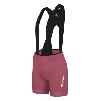 SEIKI Short Bib-shorts Pink Women SEIKI Short Bib-shorts Pink Women