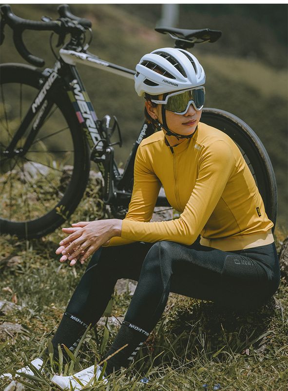 Rinsora Mustard Thermal Jersey Women
