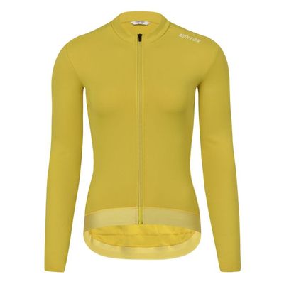 Rinsora Mustard Thermal Jersey Women Rinsora Mustard Thermal Jersey Women