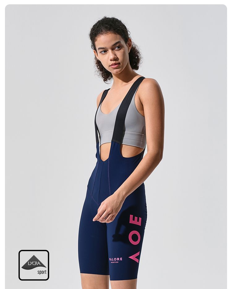 VALORE NUOVA LUNA NAVY BIB-SHORTS WOMEN