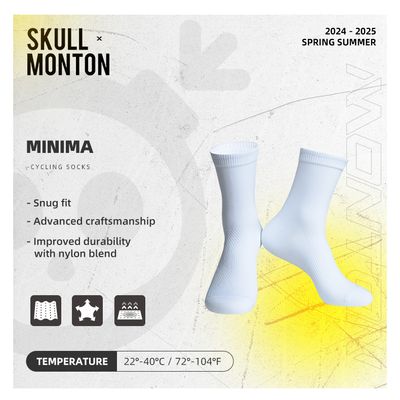 Minima  White Regular Socks