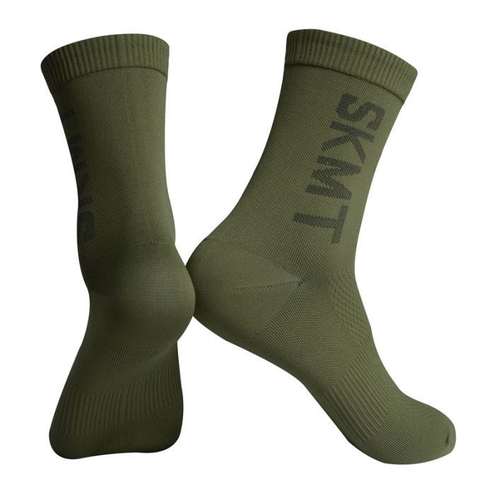 Minima  Olive Green Regular Socks