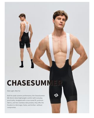 URBAN Chase Bib-shorts Black Men