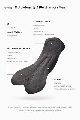Chase Bib-shorts Burgundy Men