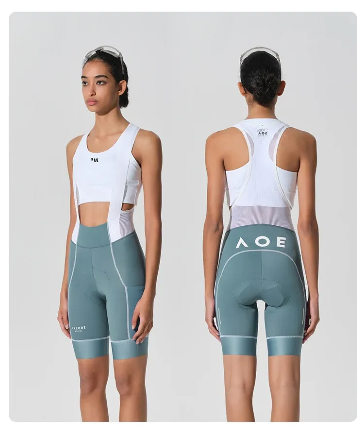 VALORE VERSA Bib-shorts blue women