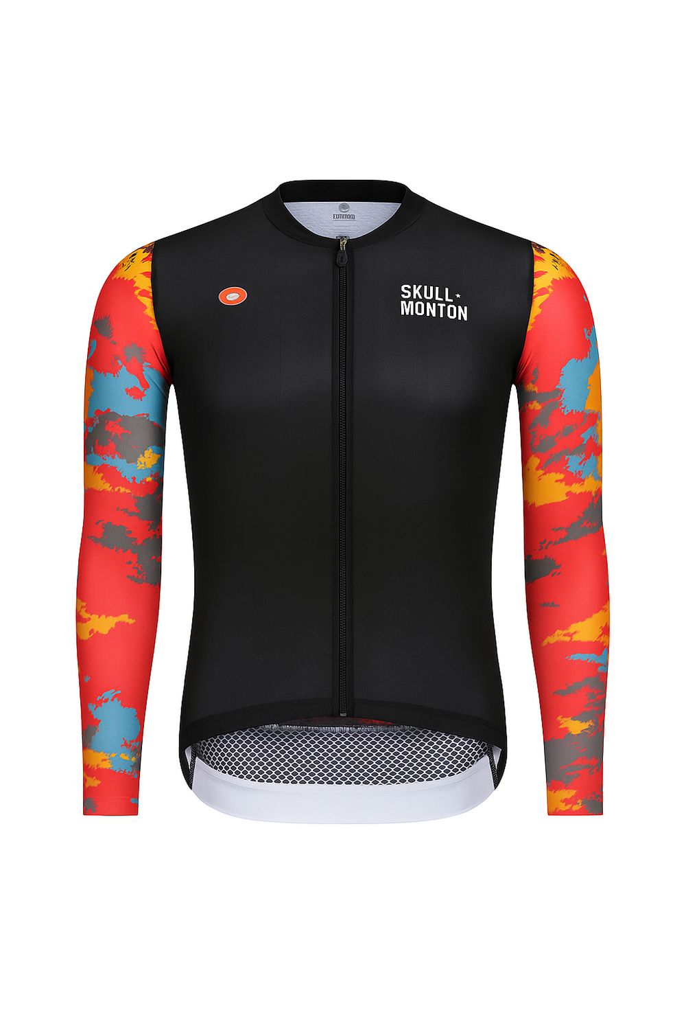 SKULL  Summer Long Sleeve Camo Jersey Men