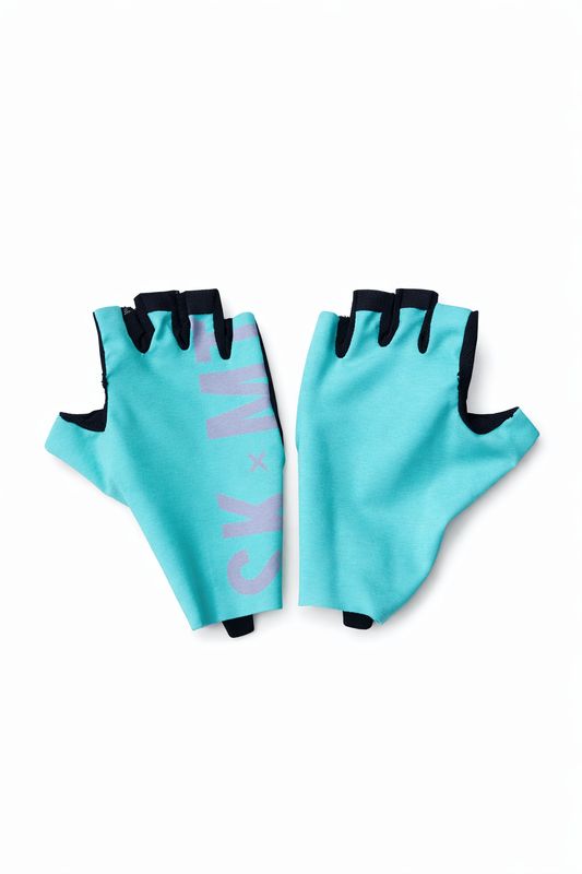 SKxMT Short Gloves Turquoise