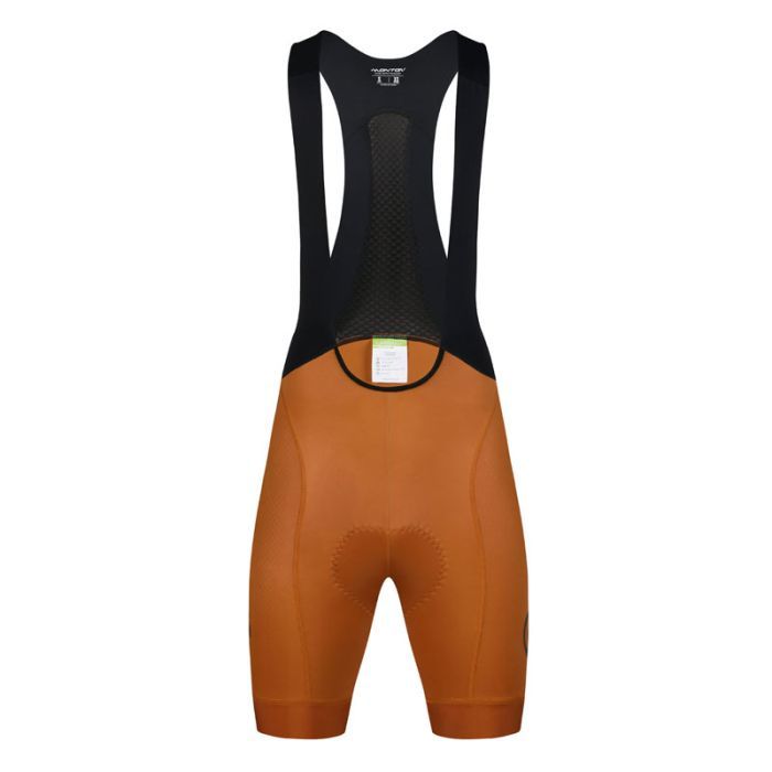 SKULL BIB-SHORTS BROWN MEN