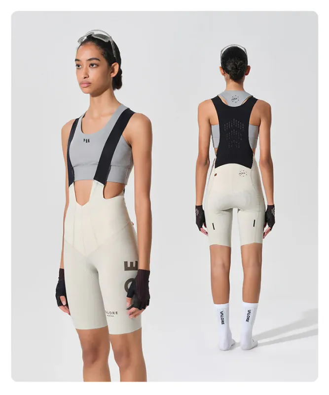VALORE NUOVA LUNA Cream BIB-SHORTS WOMEN