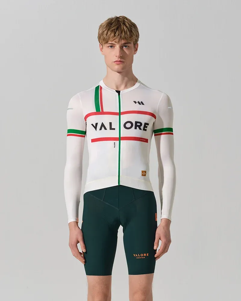 VALORE Retro Corsa Italy Summer Long Sleeve Jersey Men