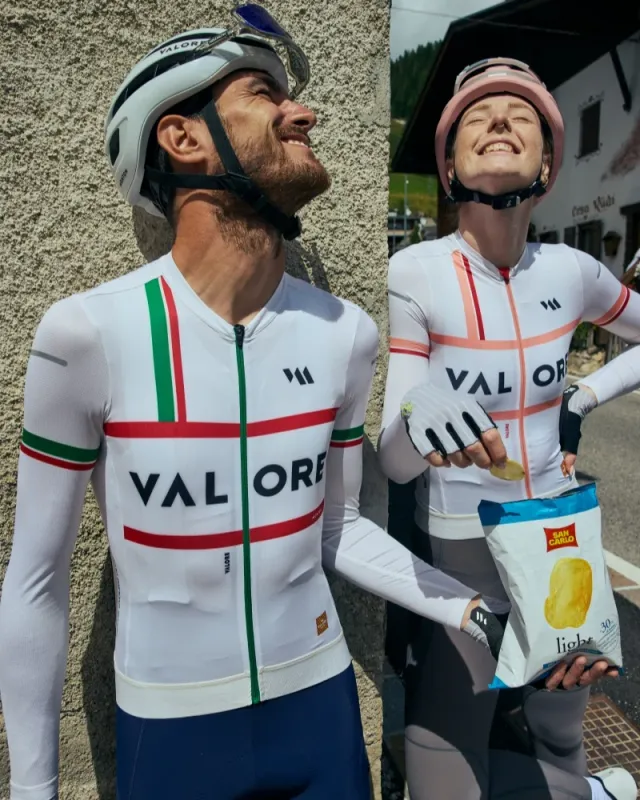 VALORE Retro Corsa Italy Summer Long Sleeve Jersey Men
