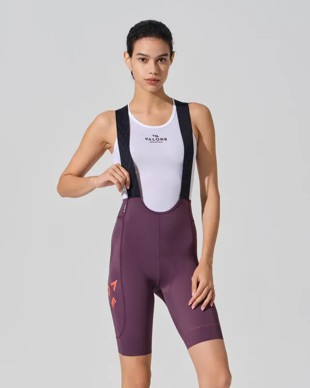 VALORE Straordinario II Bib-shorts Women Plum
