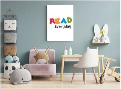 Read Everyday Poster Ready-to-Print (Instant Download)