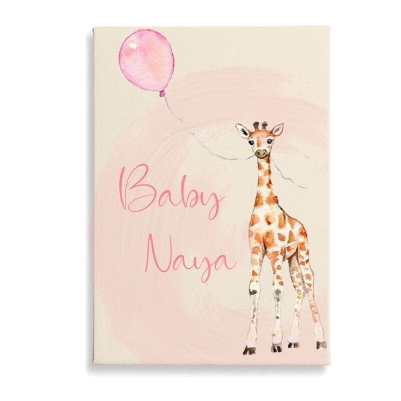 Giraffe Canvas