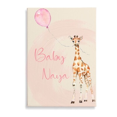 Giraffe Canvas