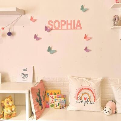  Acrylic Name Wall Decor