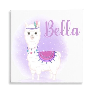 Baby Lama Canvas