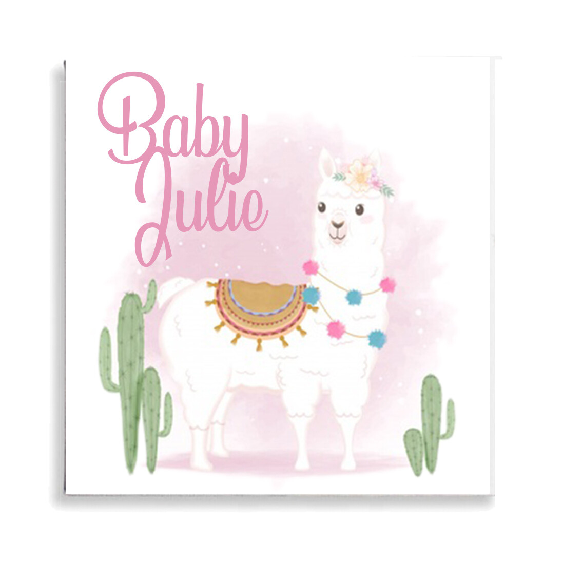 Baby Lama Canvas