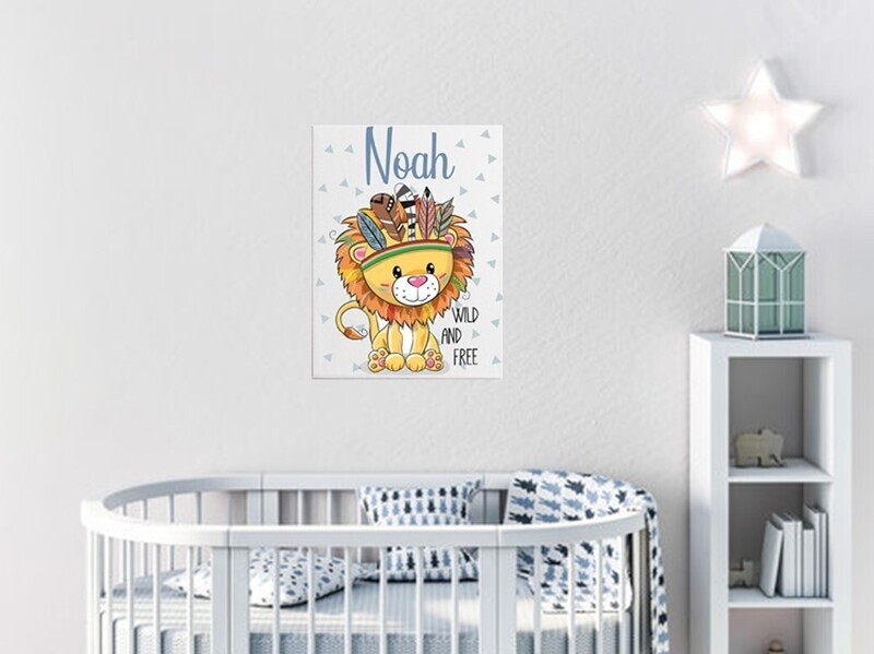 Lion Boy Canvas