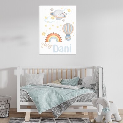 BabyBoy Collage Canvas