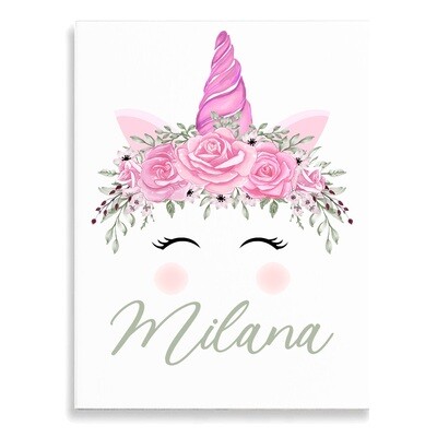 Unicorn Crown Canvas