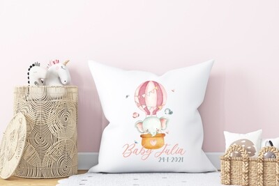 Elephant Air Balloon Cushion