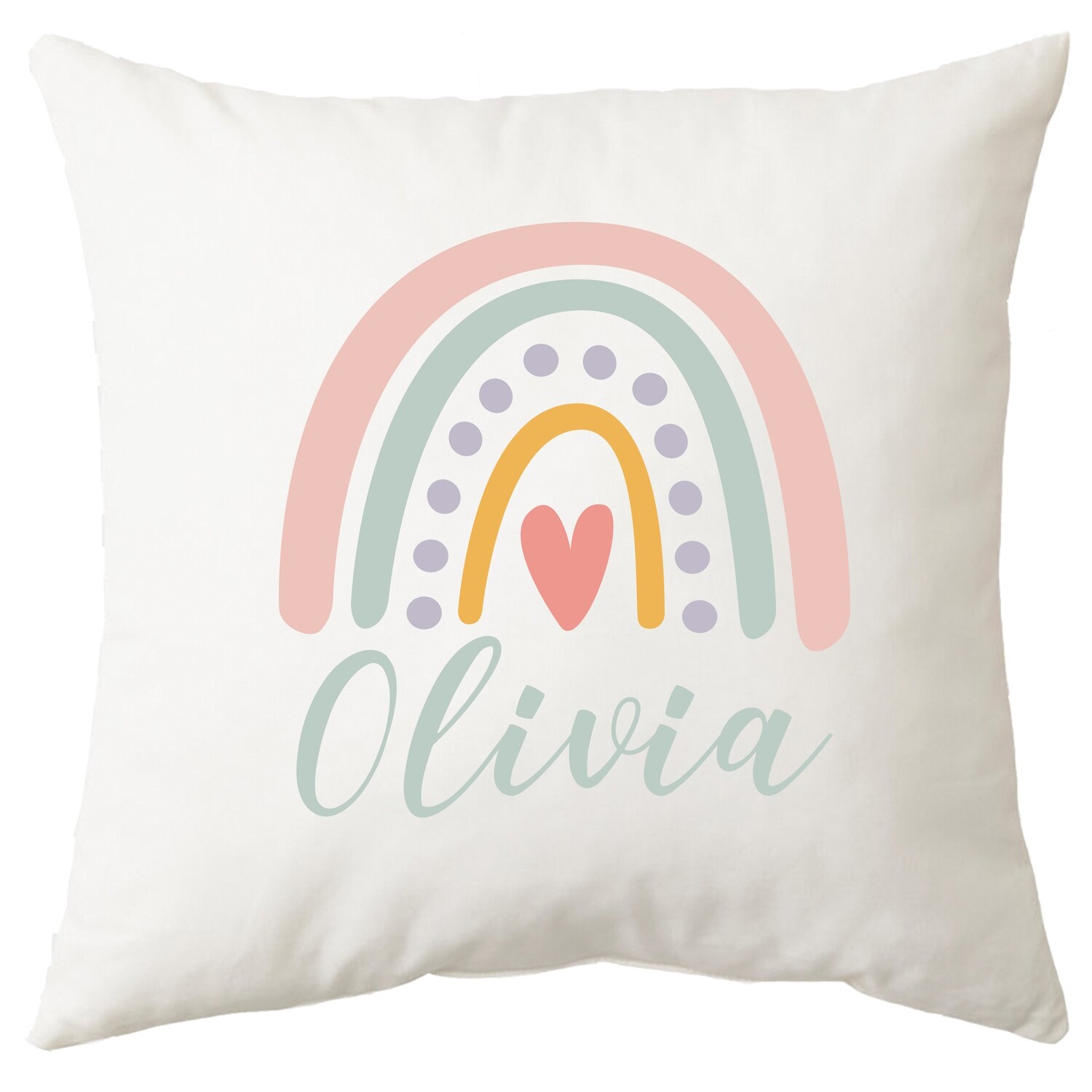 Colorful Rainbow Cushion