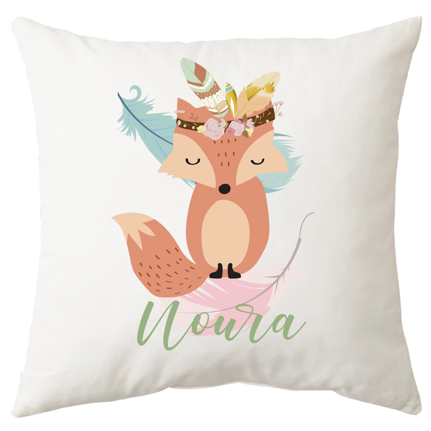 Boho Fox Cushion