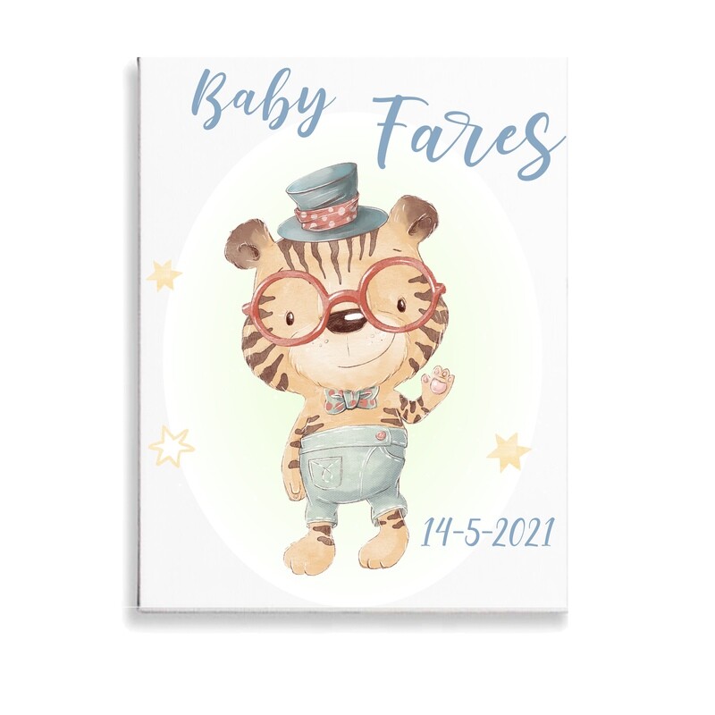 Baby Tiger Canvas