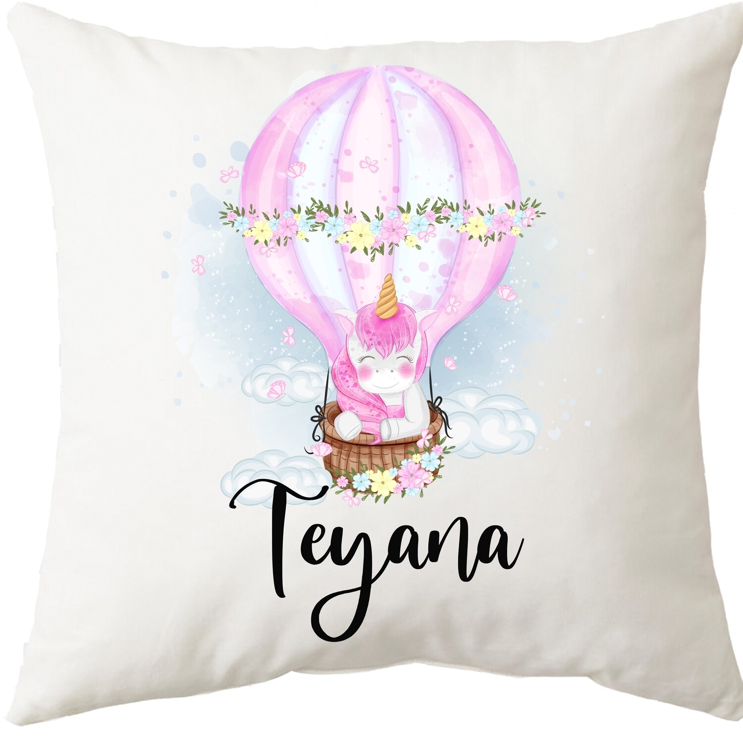 Flying baby Unicorn Cushion