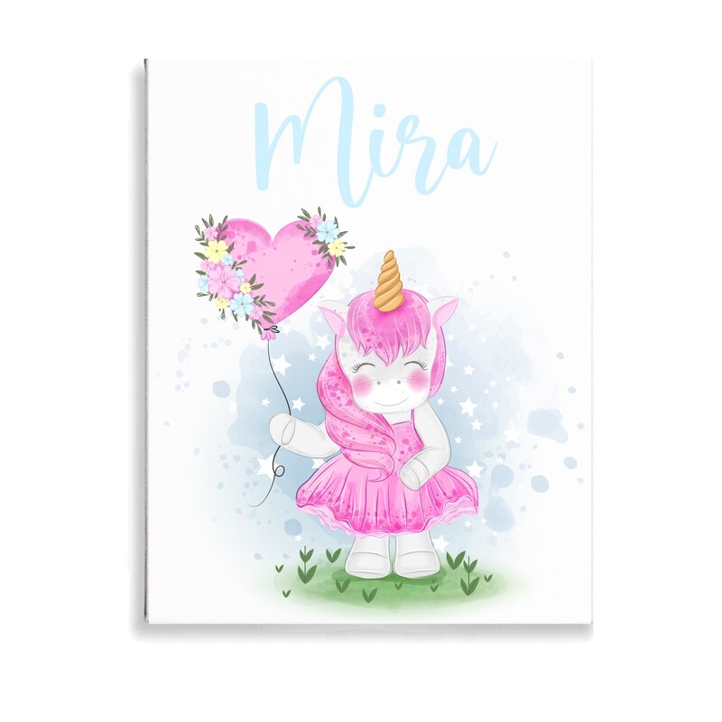 Cute Unicorn Canvas