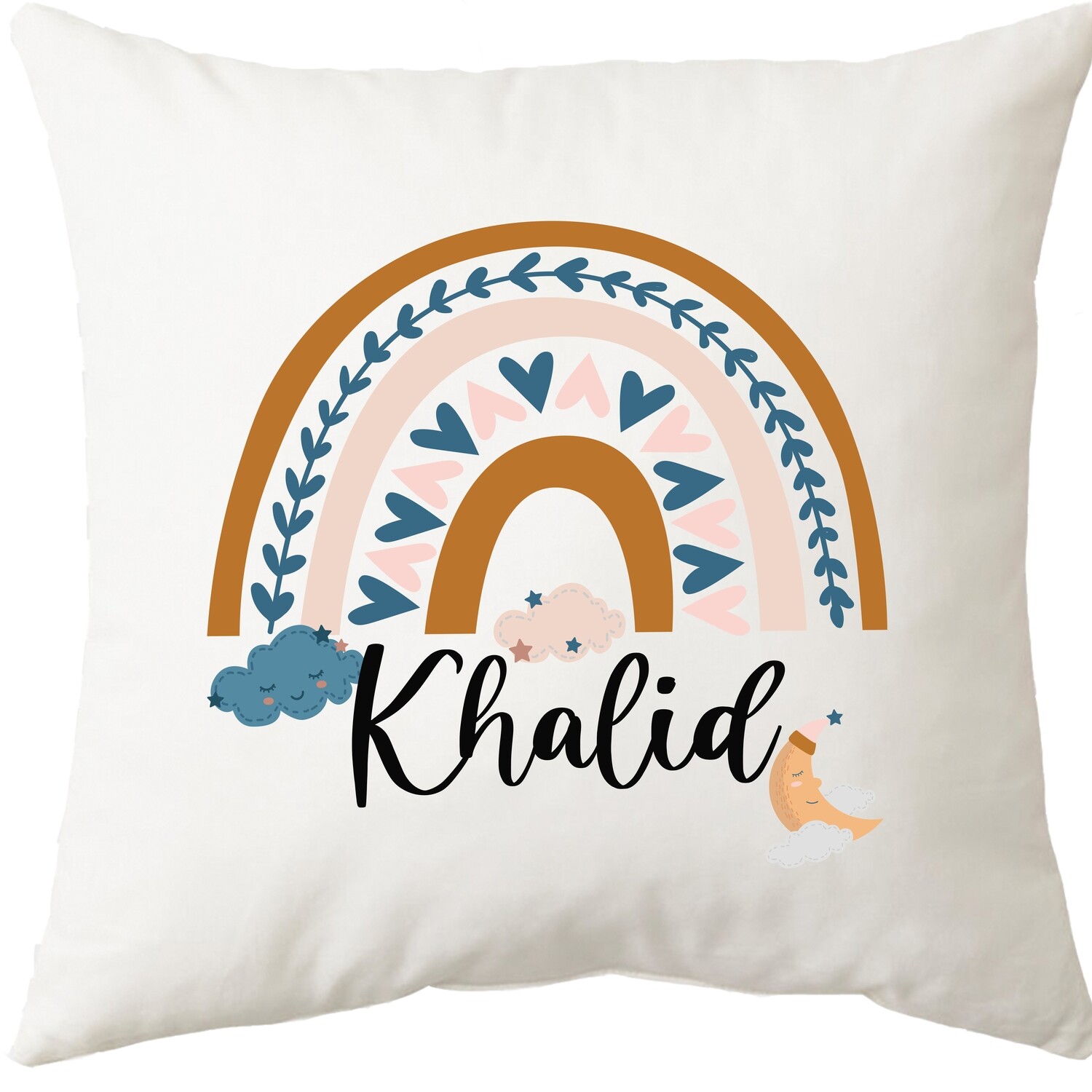 Boho Boy Rainbow Cushion