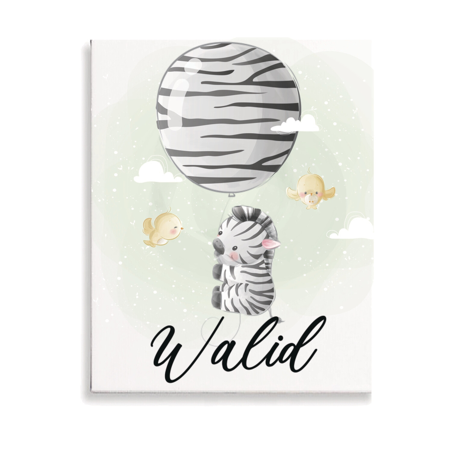 Flying Zebra Canvas