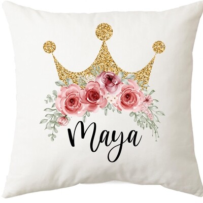 Floral Crown Cushion