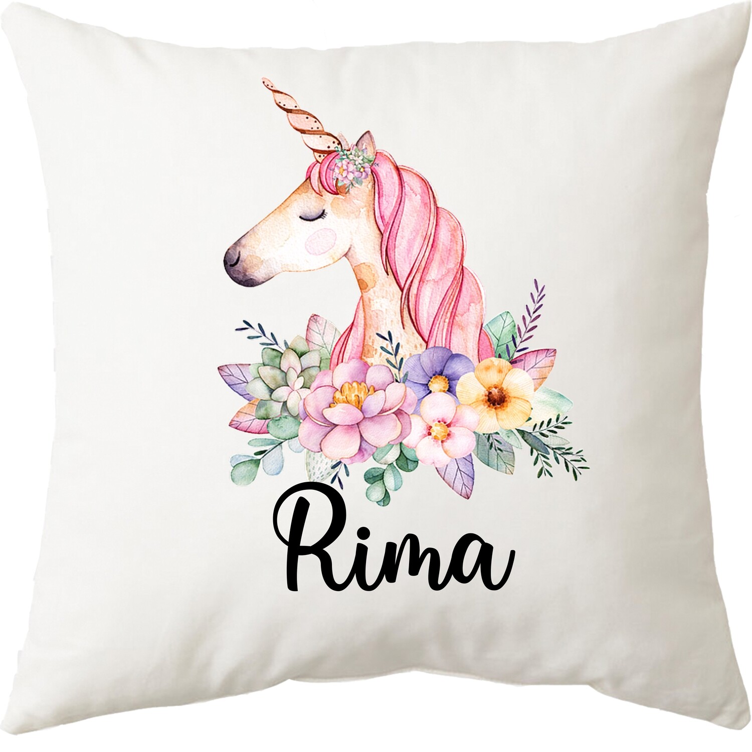 Unicorn Profile Cushion