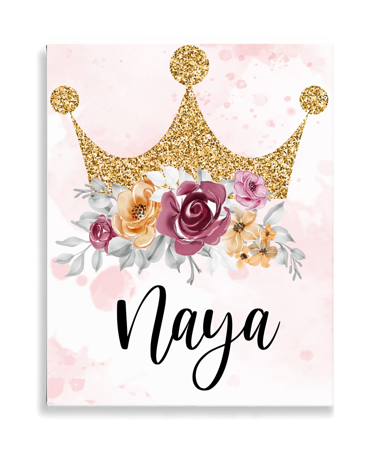 Floral Crown Canvas