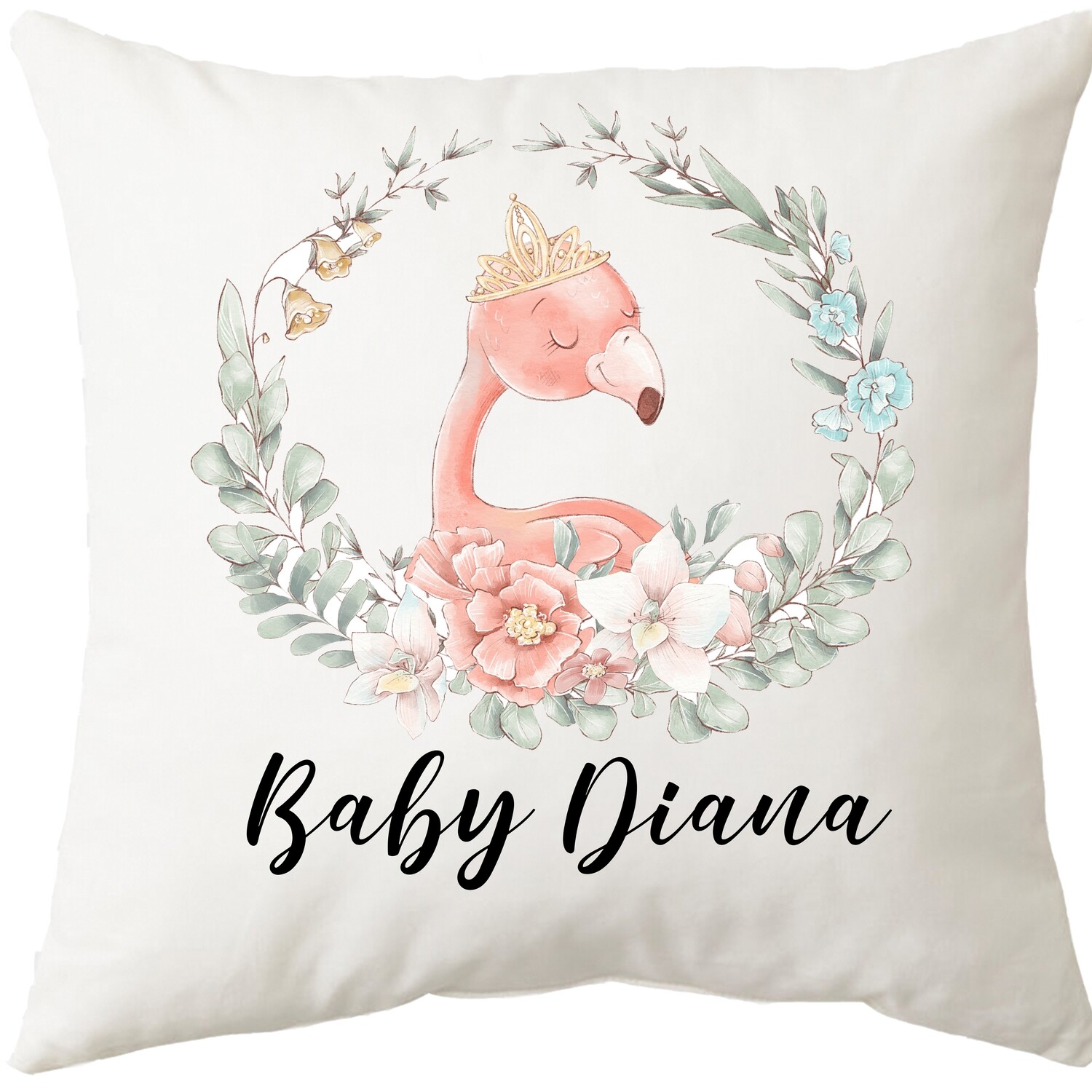 Baby Flamingo Cushion