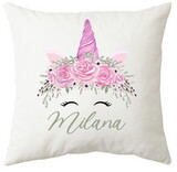 Unicorn Crown Cushion-Pink