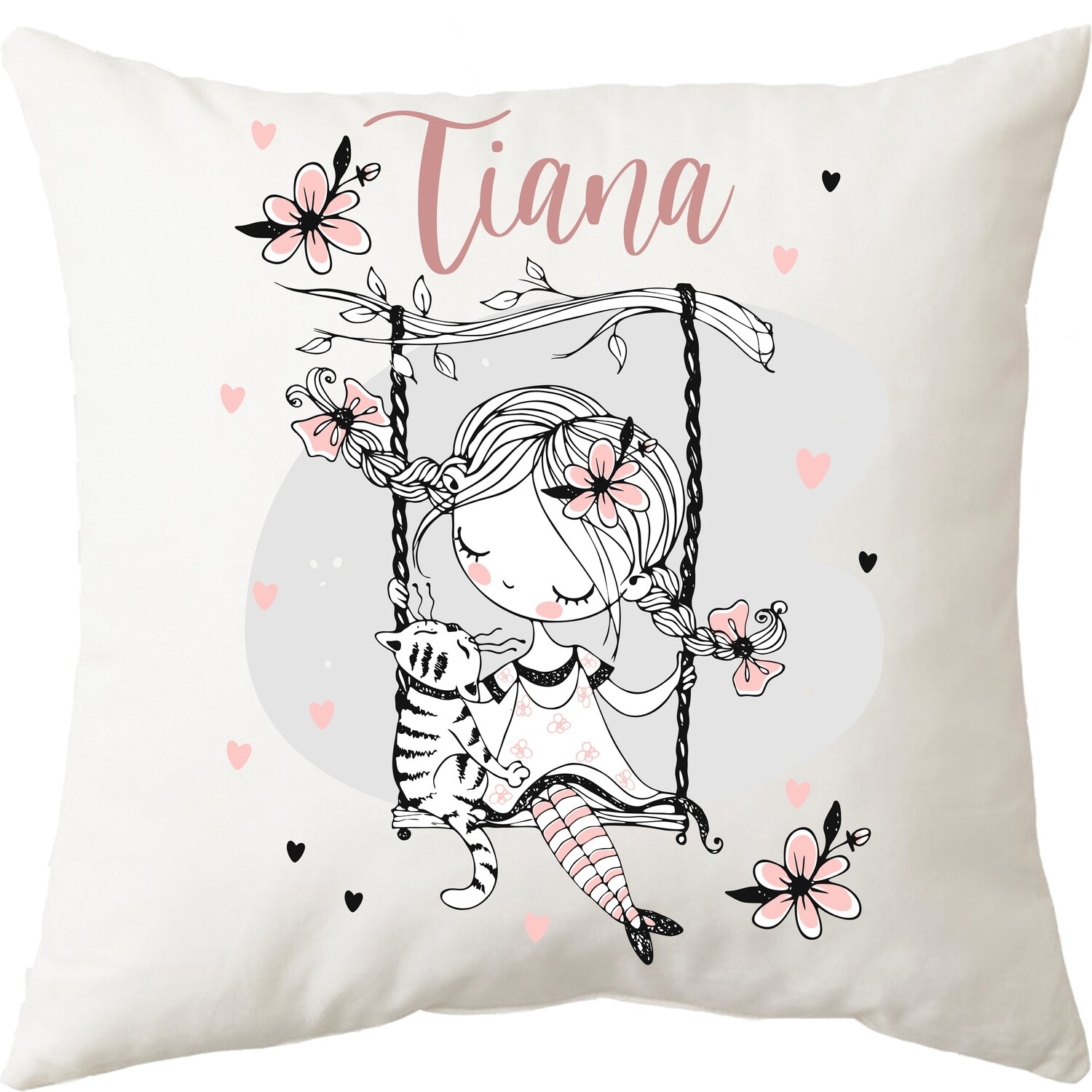 Princess on Swing Cushion