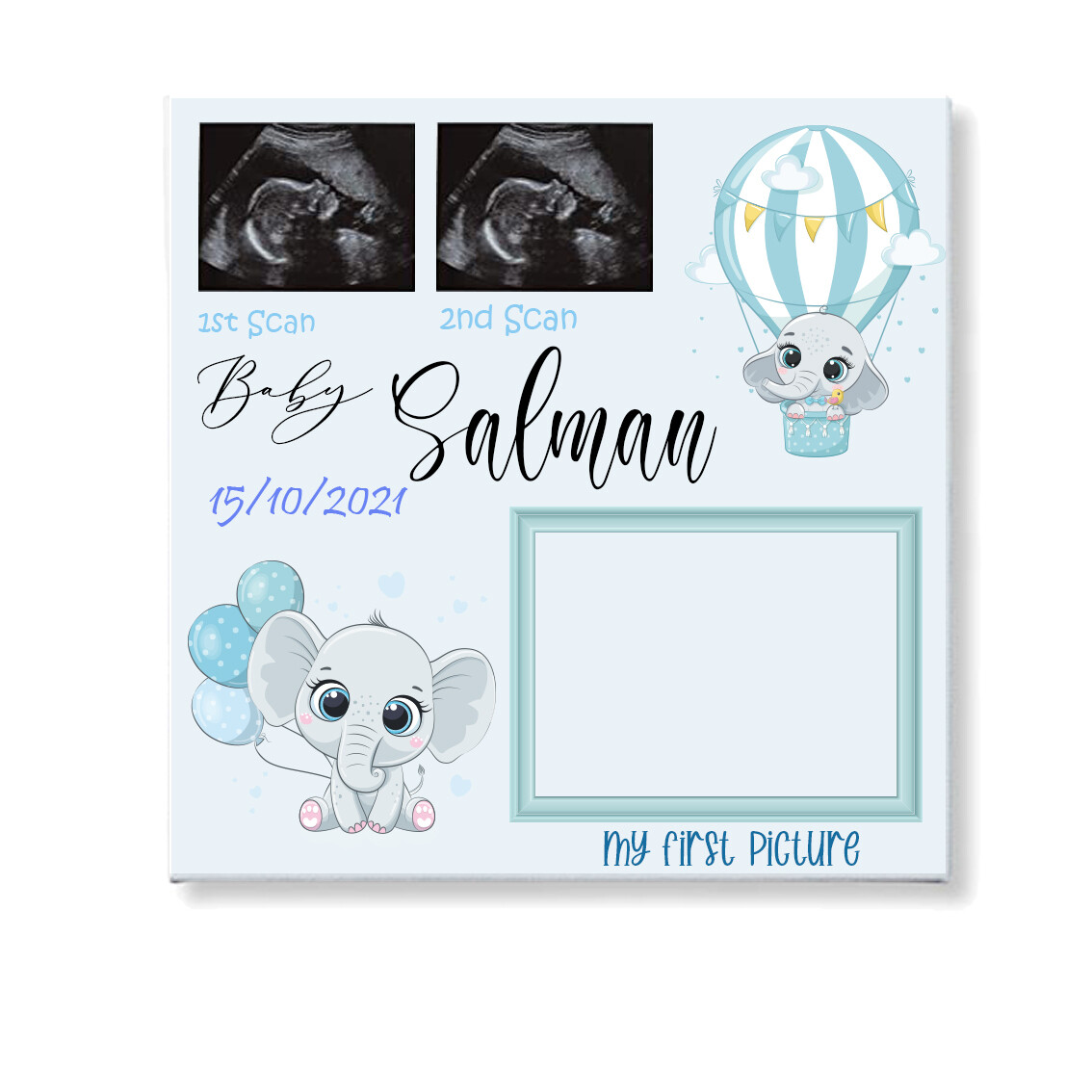 New Born-My first Pictures Canvas