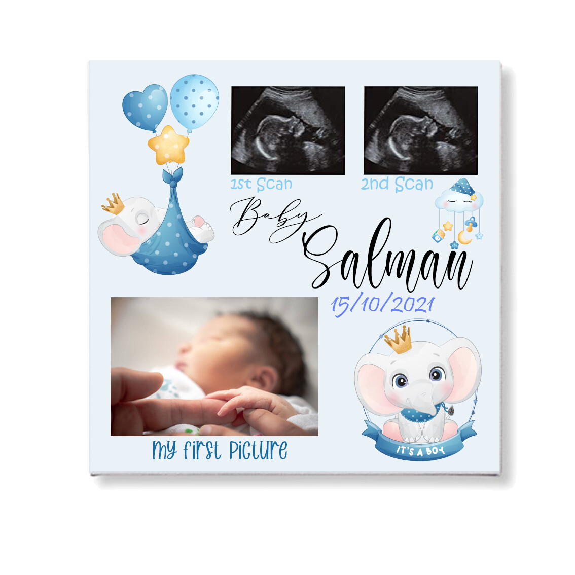 New Born-My first Pictures Canvas
