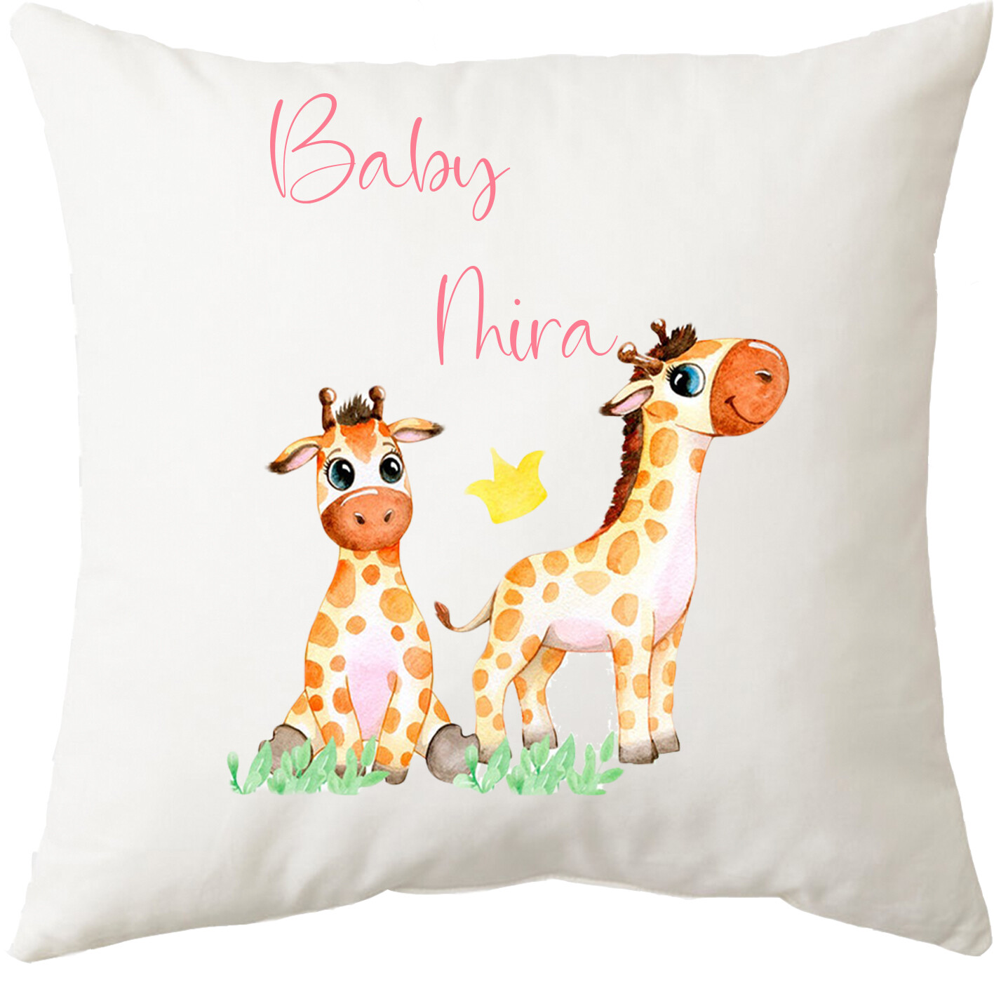 Baby Giraffe Cushion