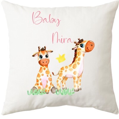 Baby Giraffe Cushion