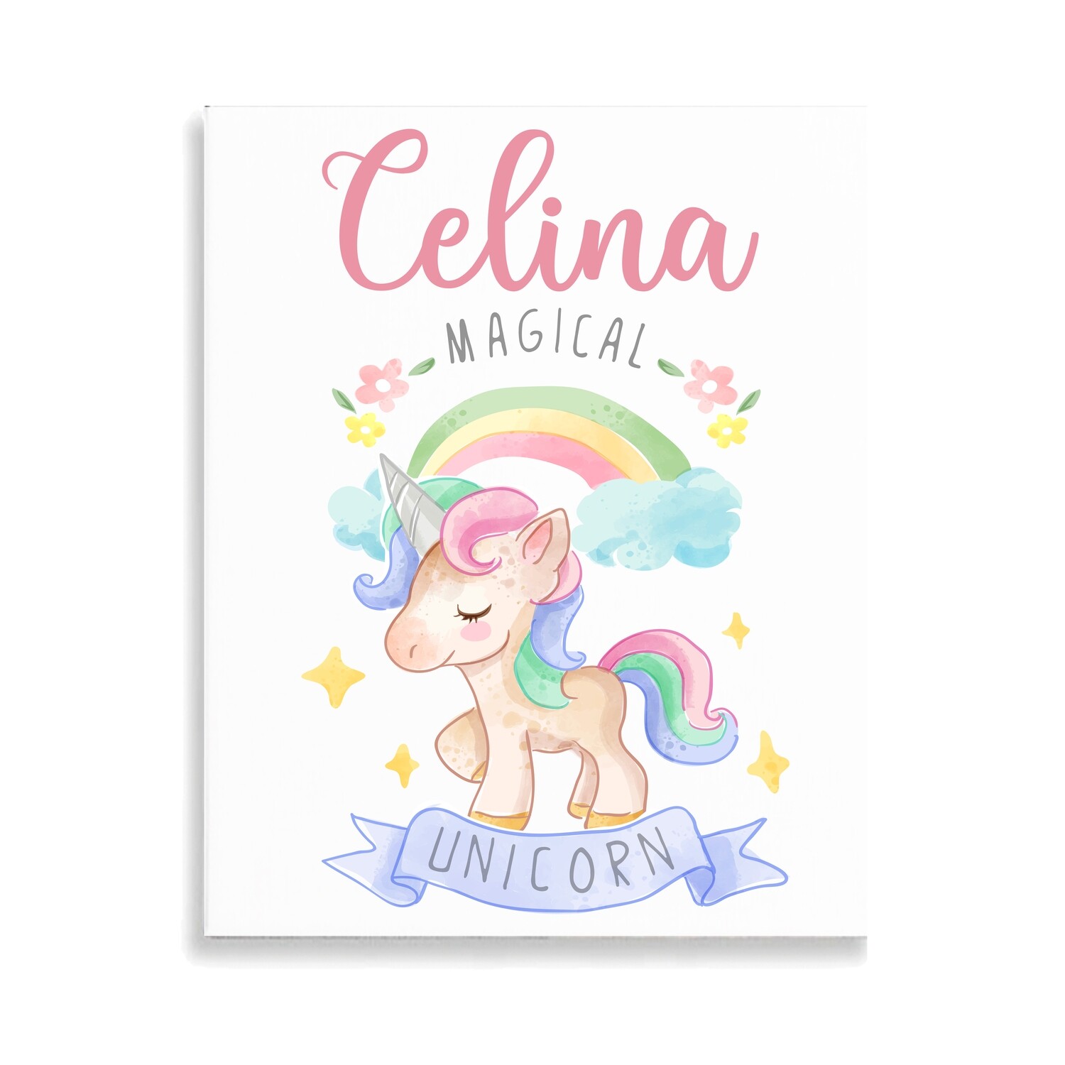 Cute Unicorn Canvas