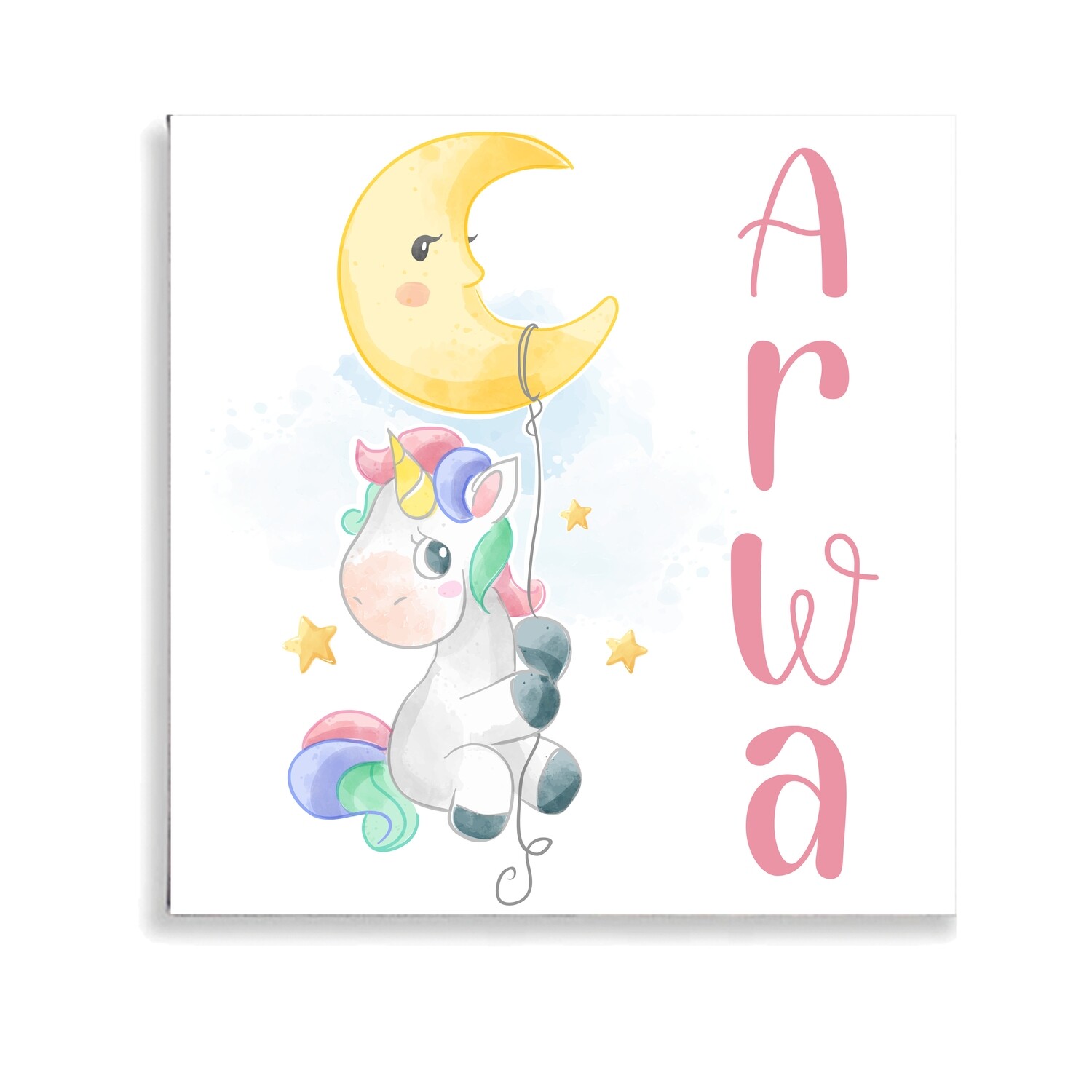 Baby Unicorn Canvas